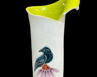 Calle Lily Vase, ceramic flower vase,