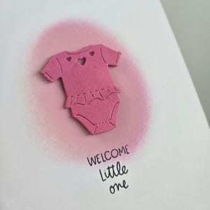 Welcome baby girl, Little girl, newborn baby, newborn baby girl, pink, baby, welcome, congratulations, baby girl, blank card, birth