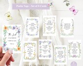 Psalm Cards Printable Set of 8, Bible Verse Wall Art, Christian Gift for Women