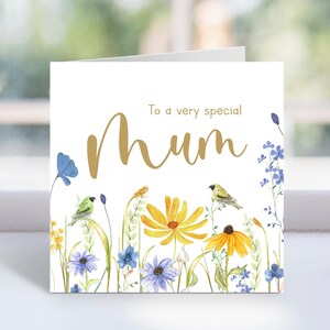 Kaart voor een heel speciale moeder, verjaardagskaart voor moeder, verjaardagskaart moeder, Moederdagkaart, Moederdagcadeau, afdrukbare moederkaart, Instant Download