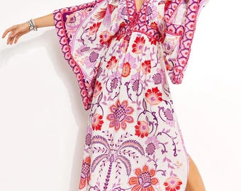 Farm Rio Toucan Romance maxi-jurk