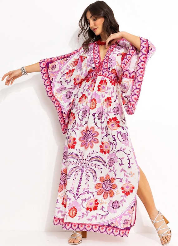 farm rio toucan maxi dress Farm Rio + Toucan Print Maxi Dress