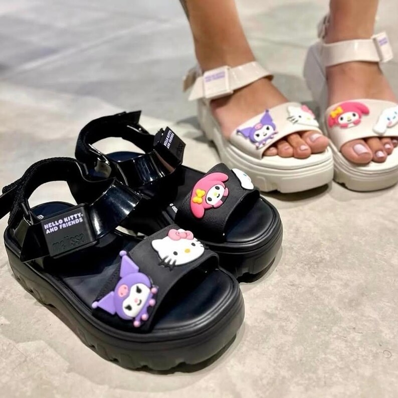 Melissa Kick off Sandal X Hello Kitty - Etsy