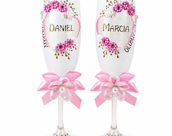 Hochzeitsgläser Sektgläser Hochzeit Hochzeitsgeschenk Gravur