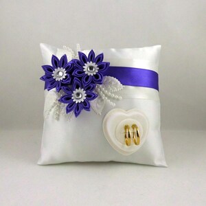 Almohada para anillos, almohada exclusiva para novias, almohada para anillos de boda, soporte para anillos, almohada para novias, elección de colores, caja para anillos de boda,