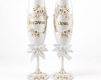Hochzeitsgläser Sektgläser Hochzeit Hochzeitsgeschenk Gravur