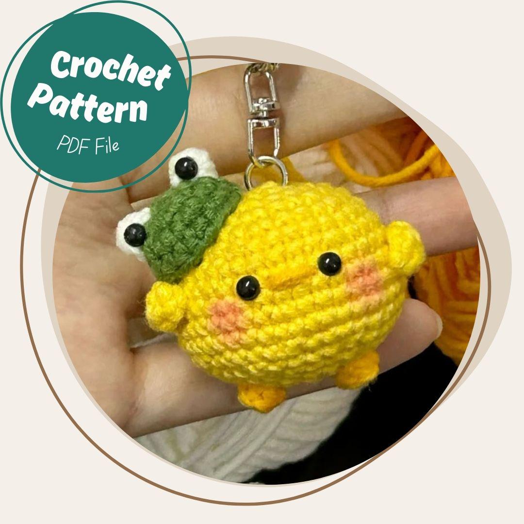 30 Frog Hat Crochet Patterns for Playful Animal Hats, Balaclavas, and Amigurumi Projects 11 Duck Amigurumi with Frog Hat Pattern