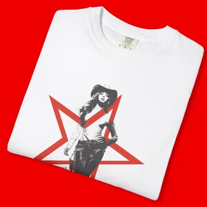 Koszulka unisex Beyoncé Cowboy Carter, koszulka graficzna Cowgirl Queen Silhouette, koszulka Rodeo Western Star, estetyka country