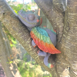 Baby Dragon Purple Platinum Silicone Full Body Sculpture – Collectible Art Doll - Completely Handmade and One Of A Kind