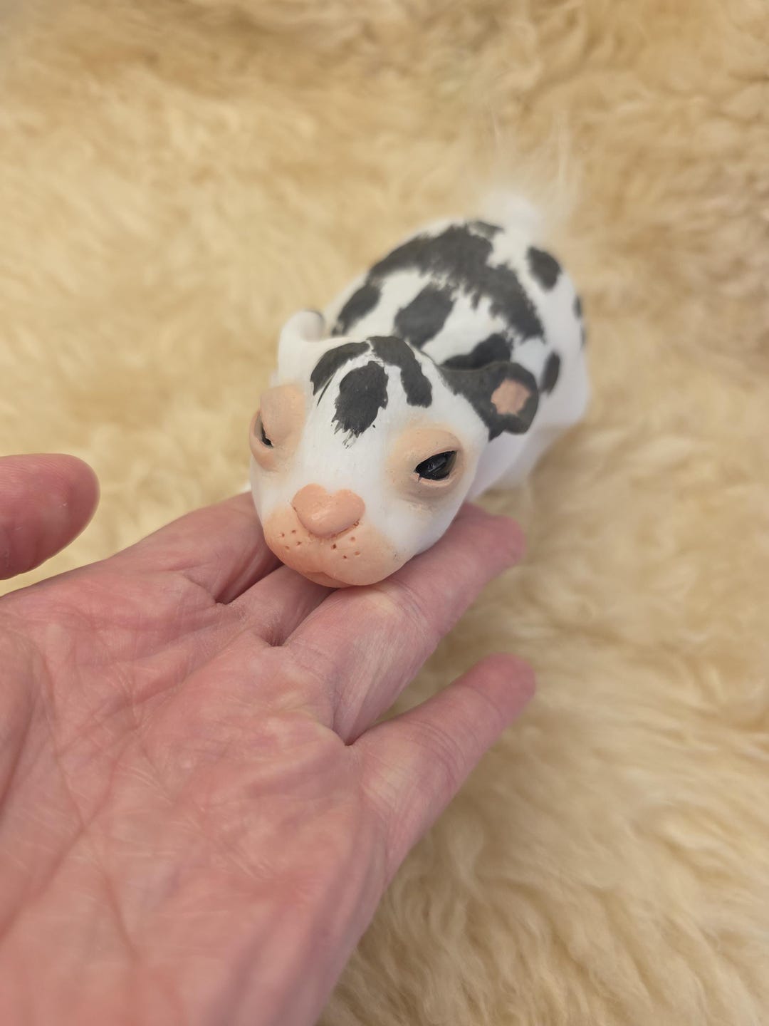 Reborn Platinum Silicone Rabbit – Handcrafted Easter Bunny Art Doll - Etsy