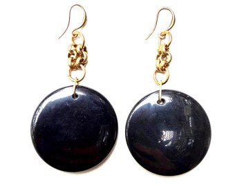 Onyx Earrings for Stability and Strength