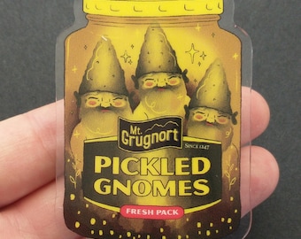 Pickled Gnomes Retractable Badge Reel
