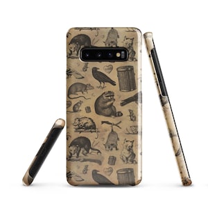 Custodia Trash Friends Snap per Samsung® - Custodia per telefono con procioni, opossum, corvi, ratti, topi, puzzole