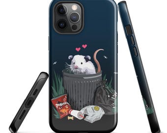 Trash Possum Tough Case for iPhone® - Lustige Opossum-Hülle für iPhone 11 12 13 14 15 16 Plus Pro & Max