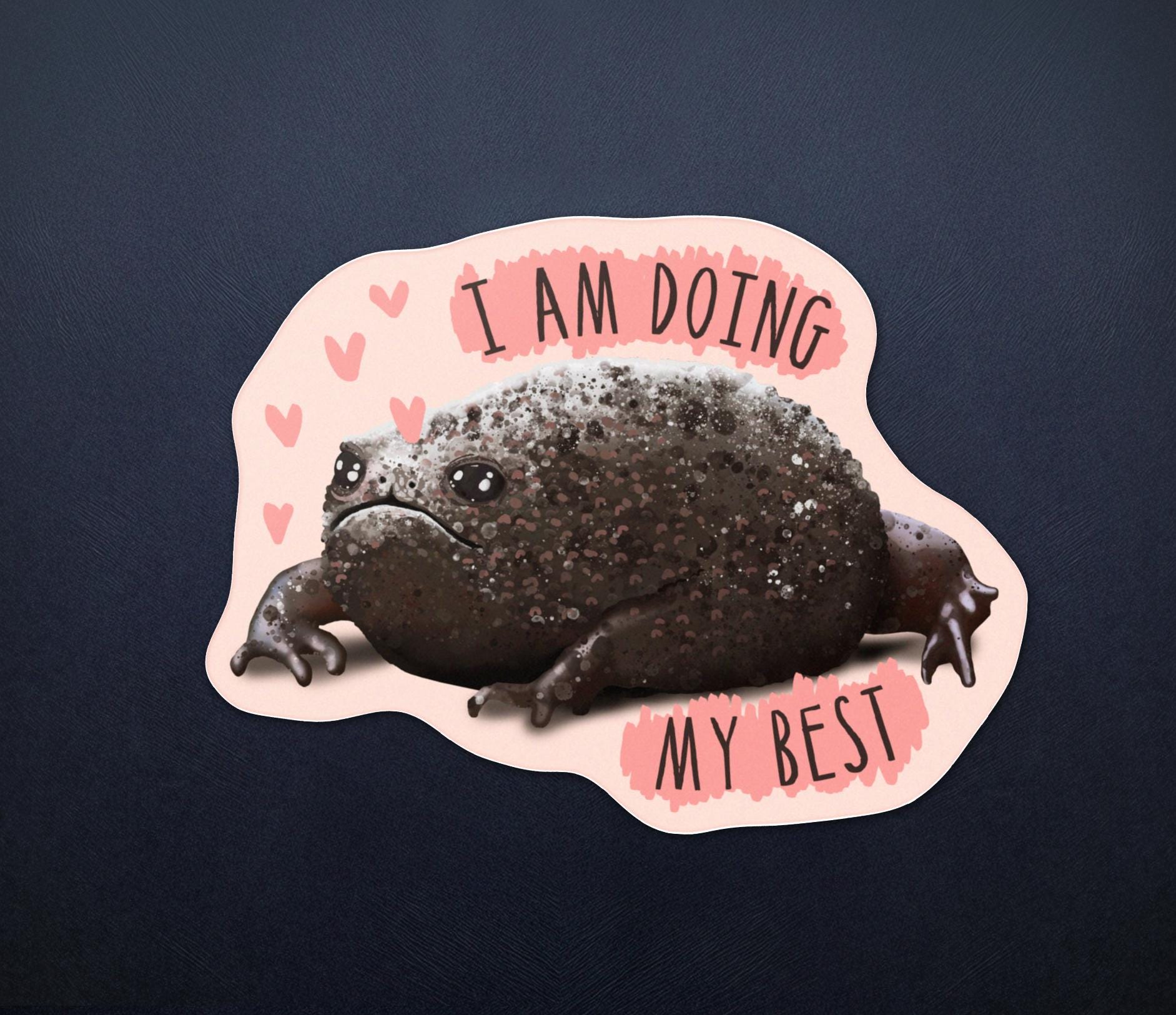 Black rain frog - Etsy 日本