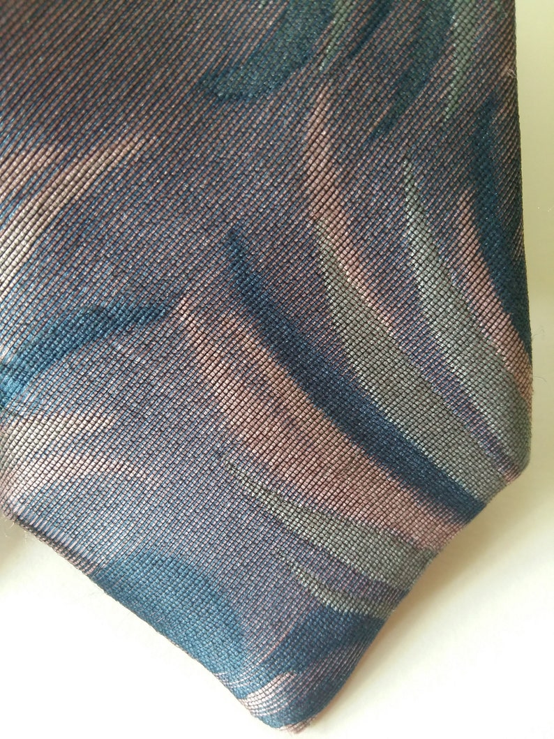 3 Vintage Designer BIAGIOTTI Pastel Jewel Tone Skinny Neckties Fantastic Vintage Condition 50s 80s PARTY mix BAG Neckties