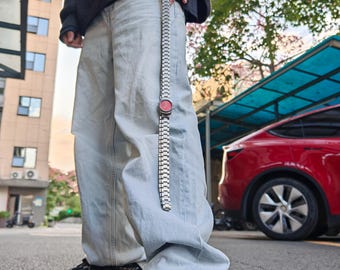 Y2K Shoulder Chain Watch Accessory · Belt & Pants Chain Look · Body Jewelry · Wallet-Chain Inspired