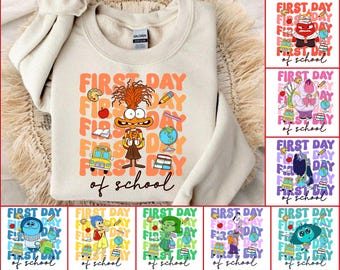 First Day Of School Svg Bundle, Cartoon Emotion Svg, Back To School Svg, School Mental Health Svg,Kids School Svg,Therapist Psychologist Svg