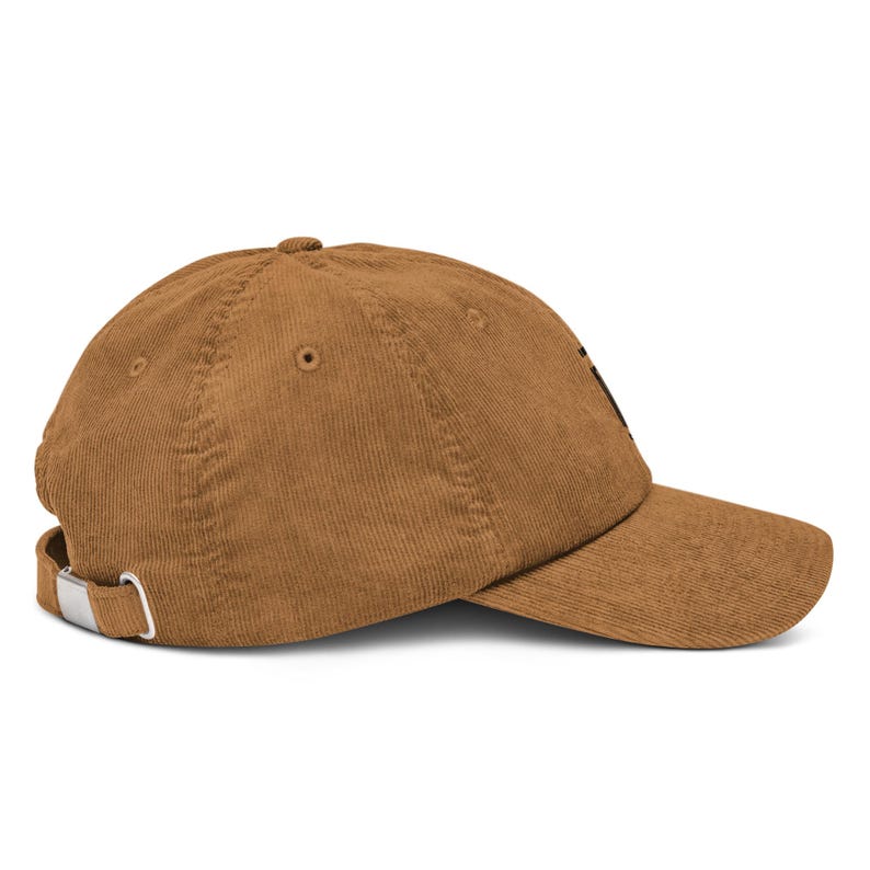 Guinness Beer Corduroy Hat – Brown Pint Silhouette Embroidered Cap | Vintage Soft Unstructured Pub Hat | Irish Gift for Him or Her