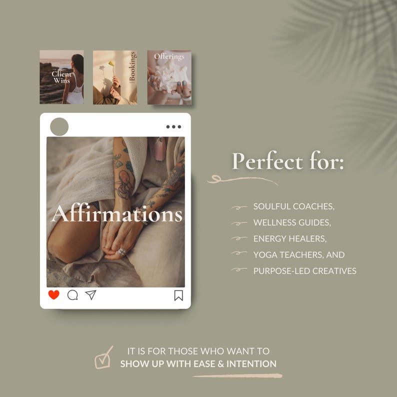Soulful Instagram Canva Templates for Coaches | 200+ Boho-inspired Post ...