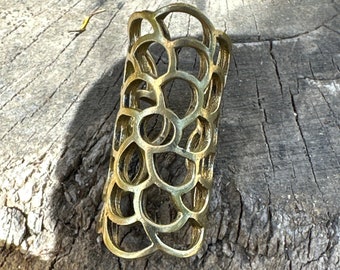 Sacred Geometry Psywear Braid Dreadlock Jewelry Brass Bead Loc Accessory