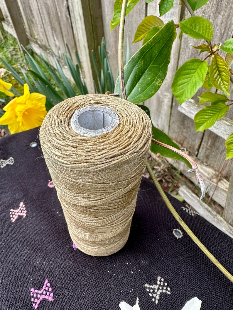 Autumn Decor Beeswaxed Hemp Cord for Macrame, Jewelry Making & Craft