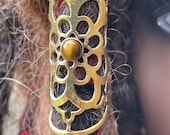 Dreadlock Jewelry // Tribal Costume // Dread Cuff // Psywear Braid // India Handmade // Fat Dreadlock // Buddhist Jewelry