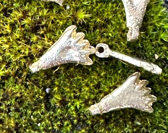 Brass Paw Foot Charms for Festival Jewelry, Dreamcatchers, Paracord Crafts  Unique Gifts