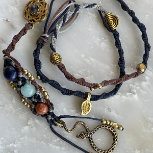 Dreadlock jewelry loc bead dread bead psywear braid india handmade handcast brass Buddhist jewelry image 9