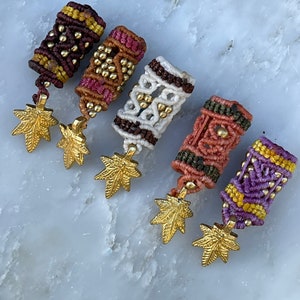 Handmade Brass Dreadlock Jewelry for Boho and Psywear Styles