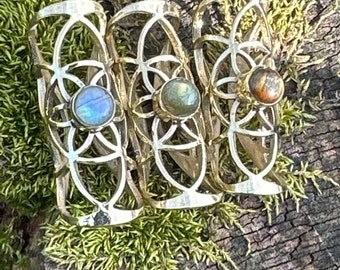 Handmade Brass Dreadlock Bead for Locs and Braids - Tribal Buddhist Jewelry