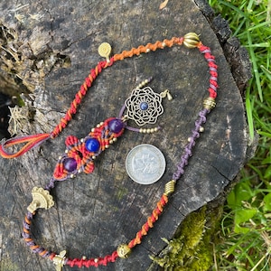 Mandala Removable Wrap Rasta Bling Dreadlock Jewelry Psywear Hair Accessory