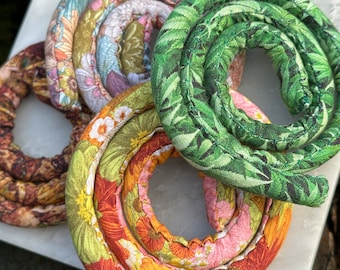 50 cm  Spiralocks™ Cotton Dread Loc Ponytail Tie | Vegan Boho Hippy Bun Accessory