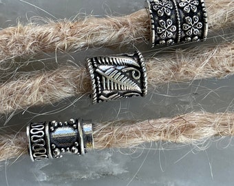 Handmade Brass Dreadlock Jewelry Dread Cuff Braid Bead Psywear