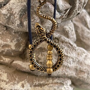 Dreadlock jewelry loc bead dread bead psywear braid india handmade handcast brass Buddhist jewelry image 6