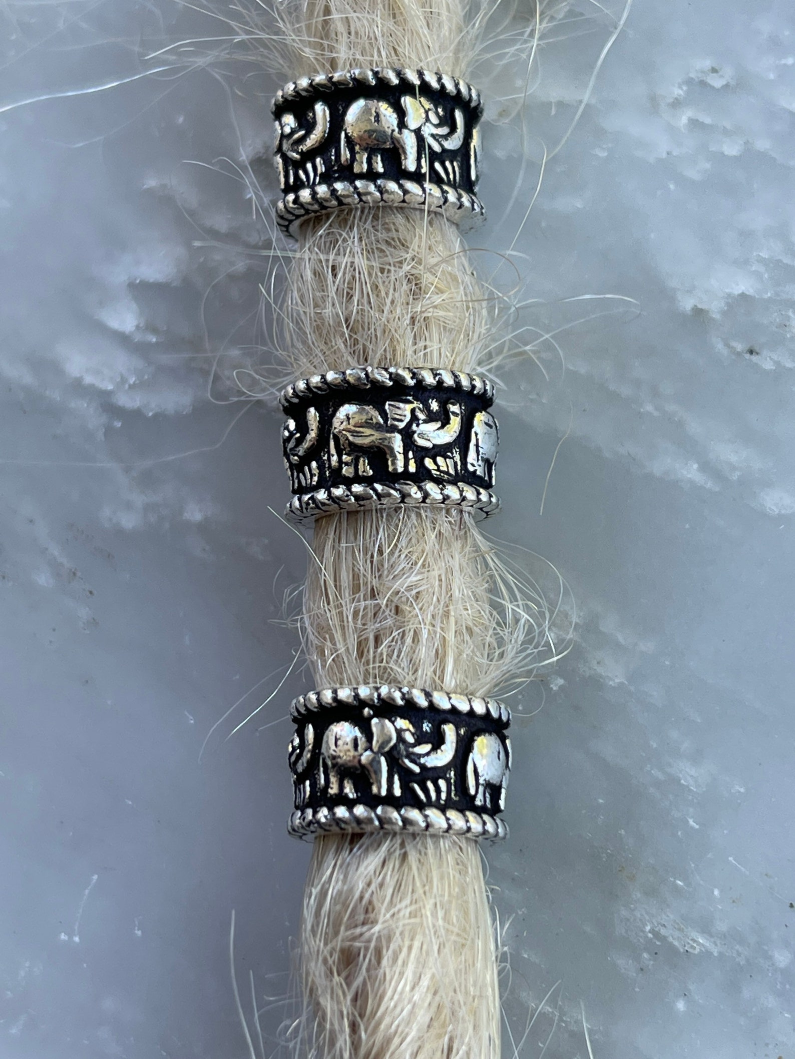 Tribal Brass Dreadlock Jewelry