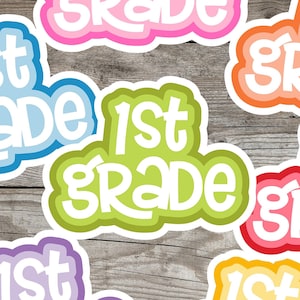 First 1st Grade Teacher Sticker Teacher Sticker