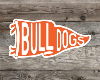 Personalized School Mascot Sticker, Mascot Sticker, School Sticker
