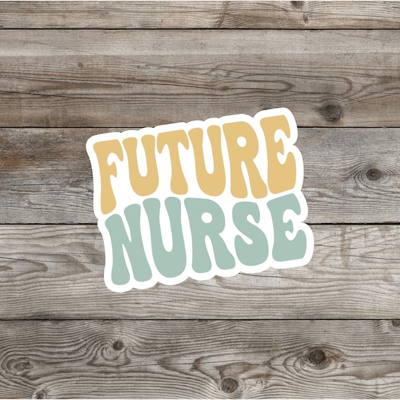 FUTURE NURSE Sticker | Nursing Student | Water Proof | Water Bottle | Lap Top | ipad | Gift | Decal | Vinyl