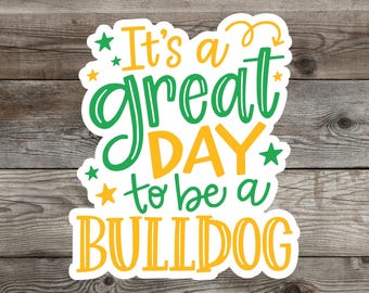 Personalized School Mascot Sticker, Mascot Sticker, School Sticker