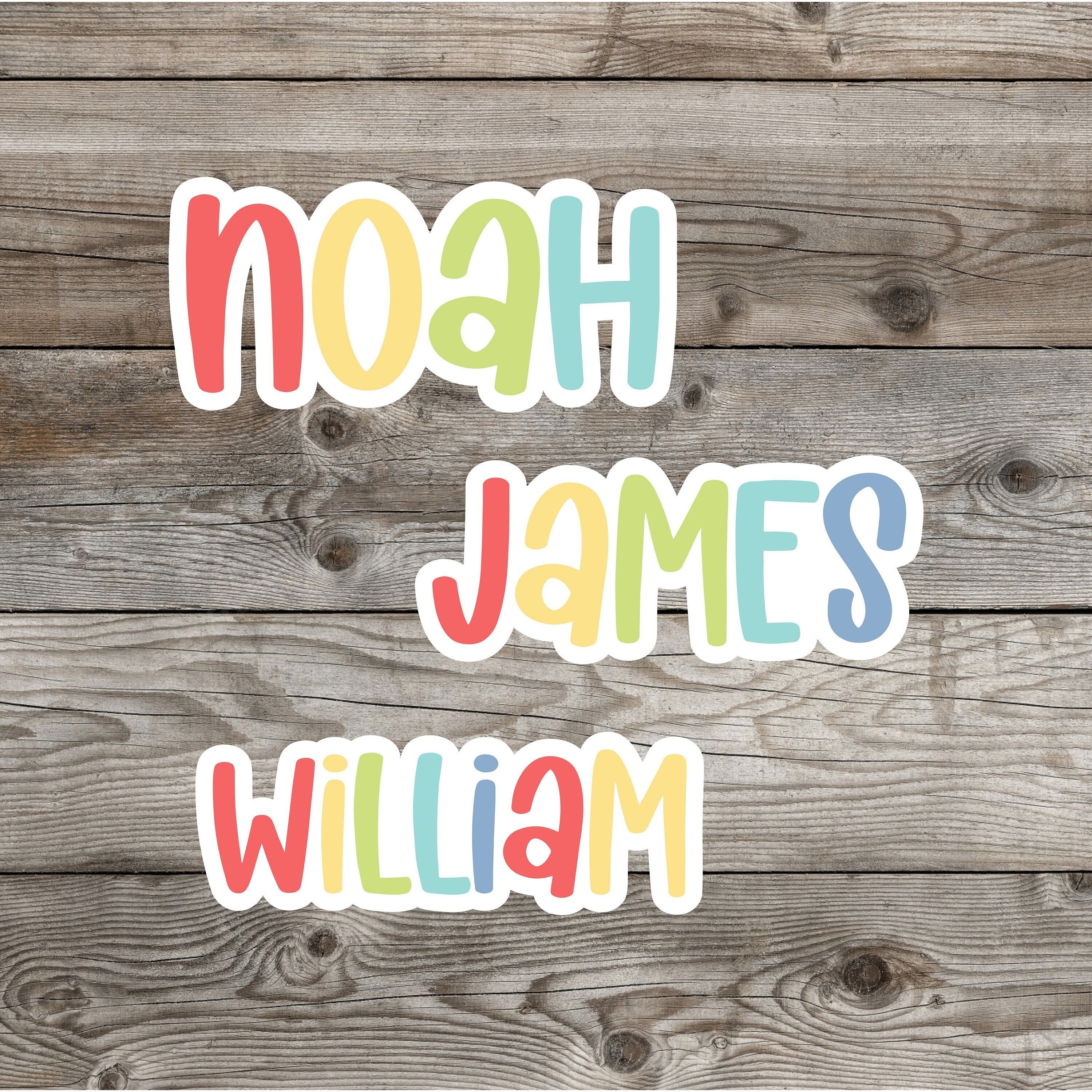 Personalized Name Sticker | Water Bottle Sticker | Custom Name Sticker | Kids Water Bottle Stickers | Laptop Sticker | FREE Shipping!