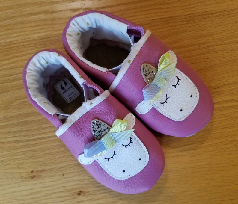 unicorn baby girl shoes