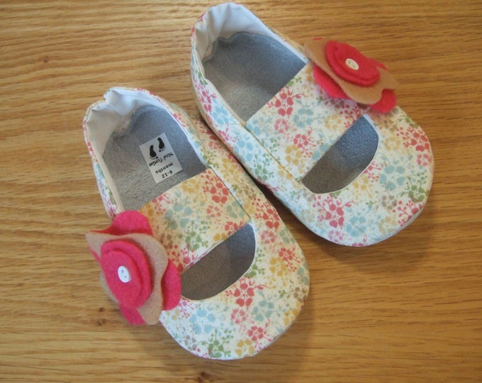 Mary Jane Leather Soled Shoes for Baby Girls 612 Months Etsy