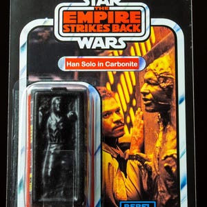 Star Wars custom action figure Han Solo in Carbonite