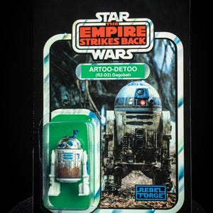 Star Wars custom action figure R2-D2 Dagobah