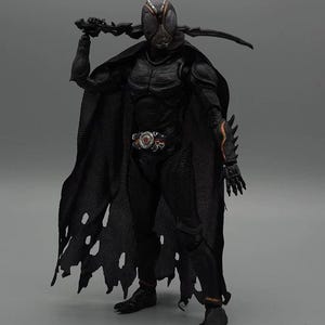 SHF Kamen Rider Battle-Damaged Cape Cloak for 6&#39;&#39; Action 1/12 Scale  Figures DIY