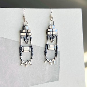 SILVER TIDE EARRINGS