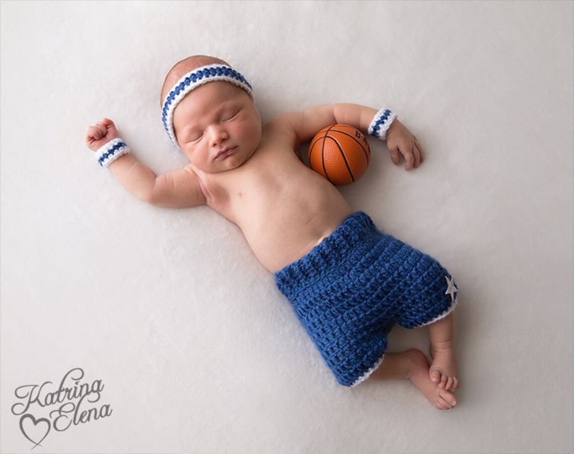 Baby Basketball Shorts Baby Basketball Outfit Baby Boy Prop Etsy