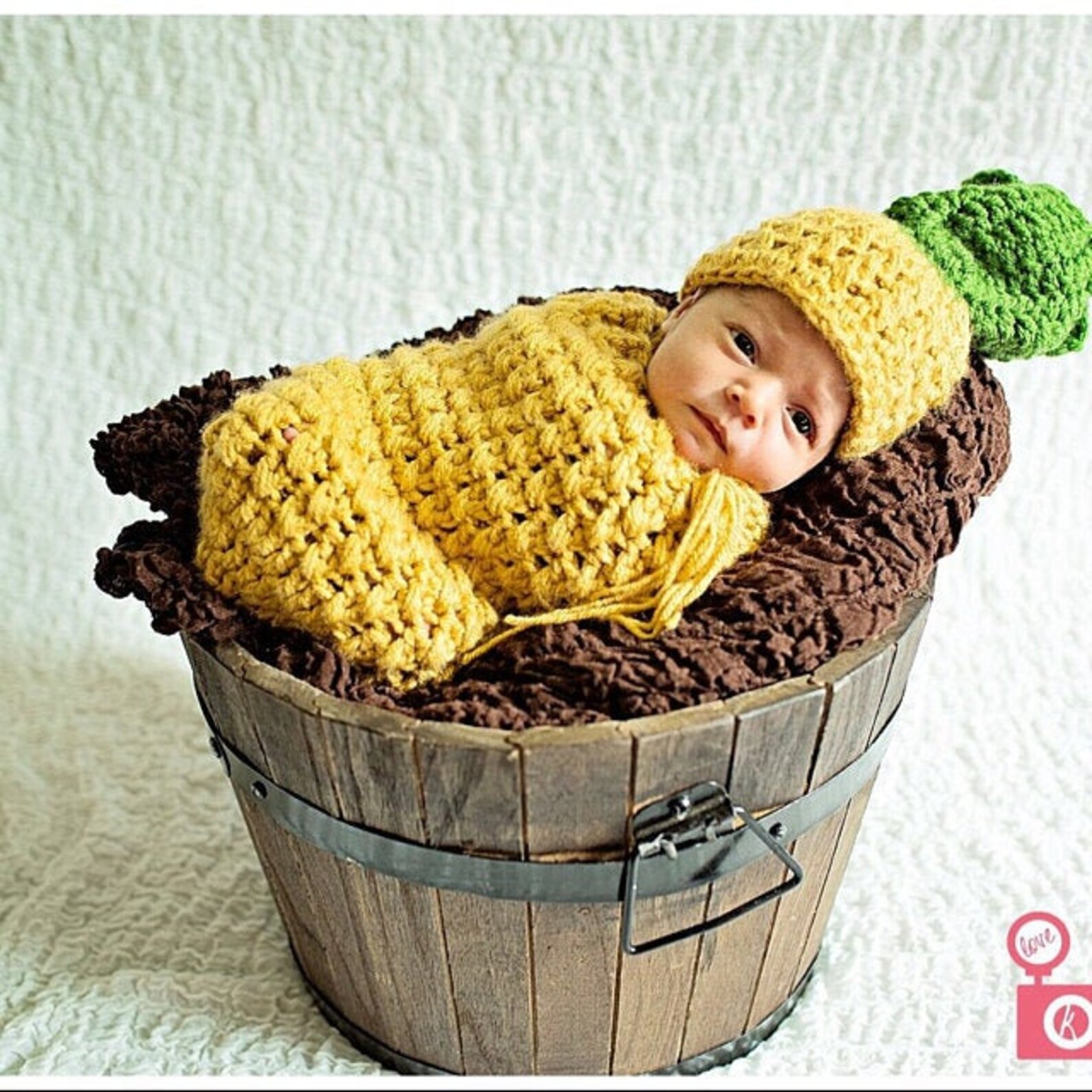 Pineapple Newborn Outfit Newborn Pineapple Prop Crochet Etsy