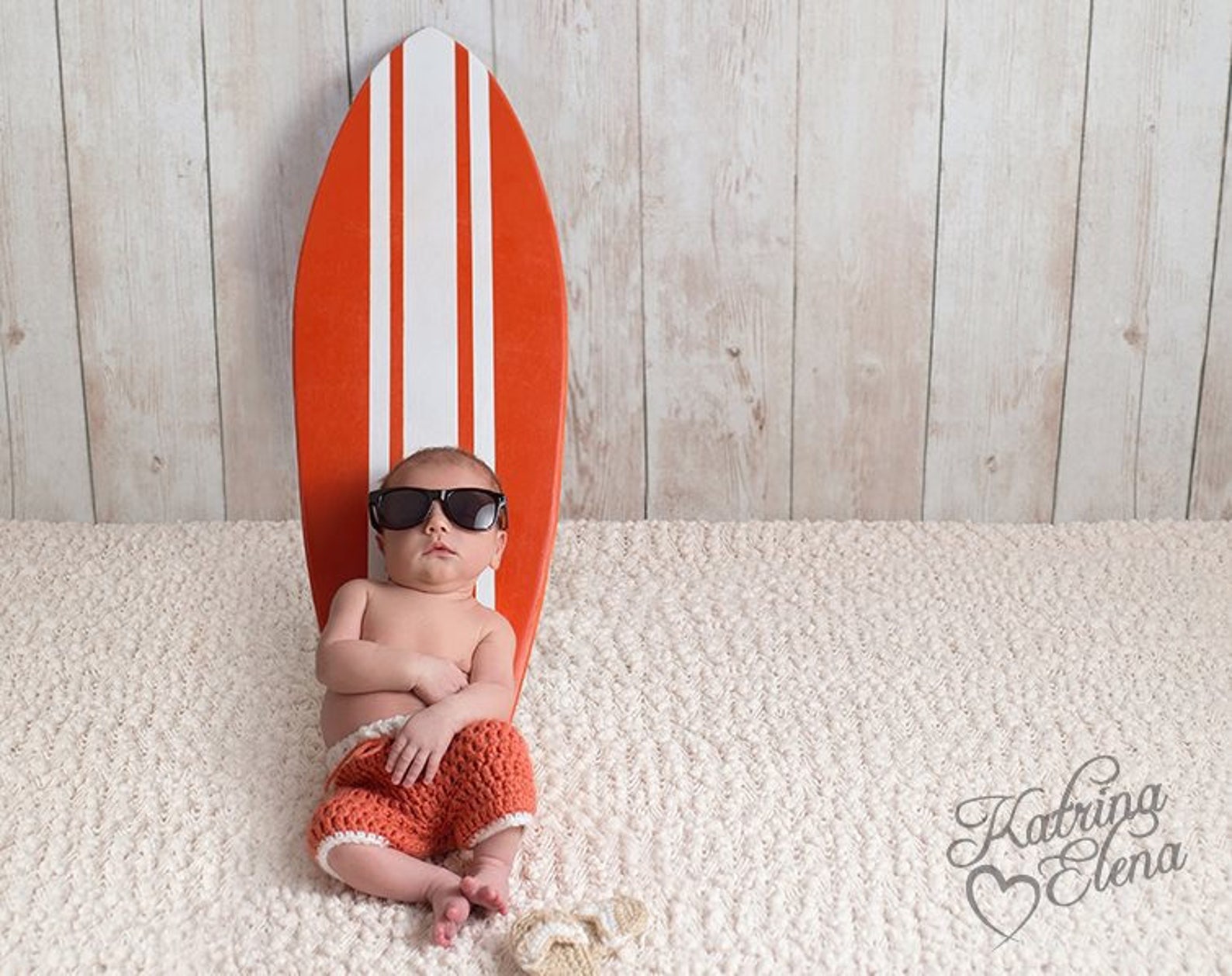 Newborn Surfer/ Baby Board Shorts/ Nautical Theme Nursery/ Etsy